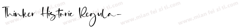 Thinker Historic Regula字体转换